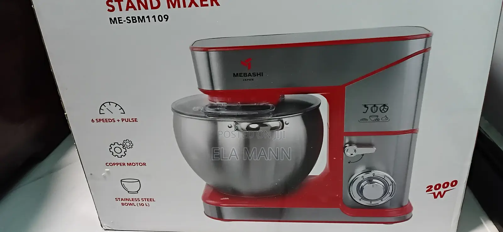 Mebashi Stand Mixer 10 Liter