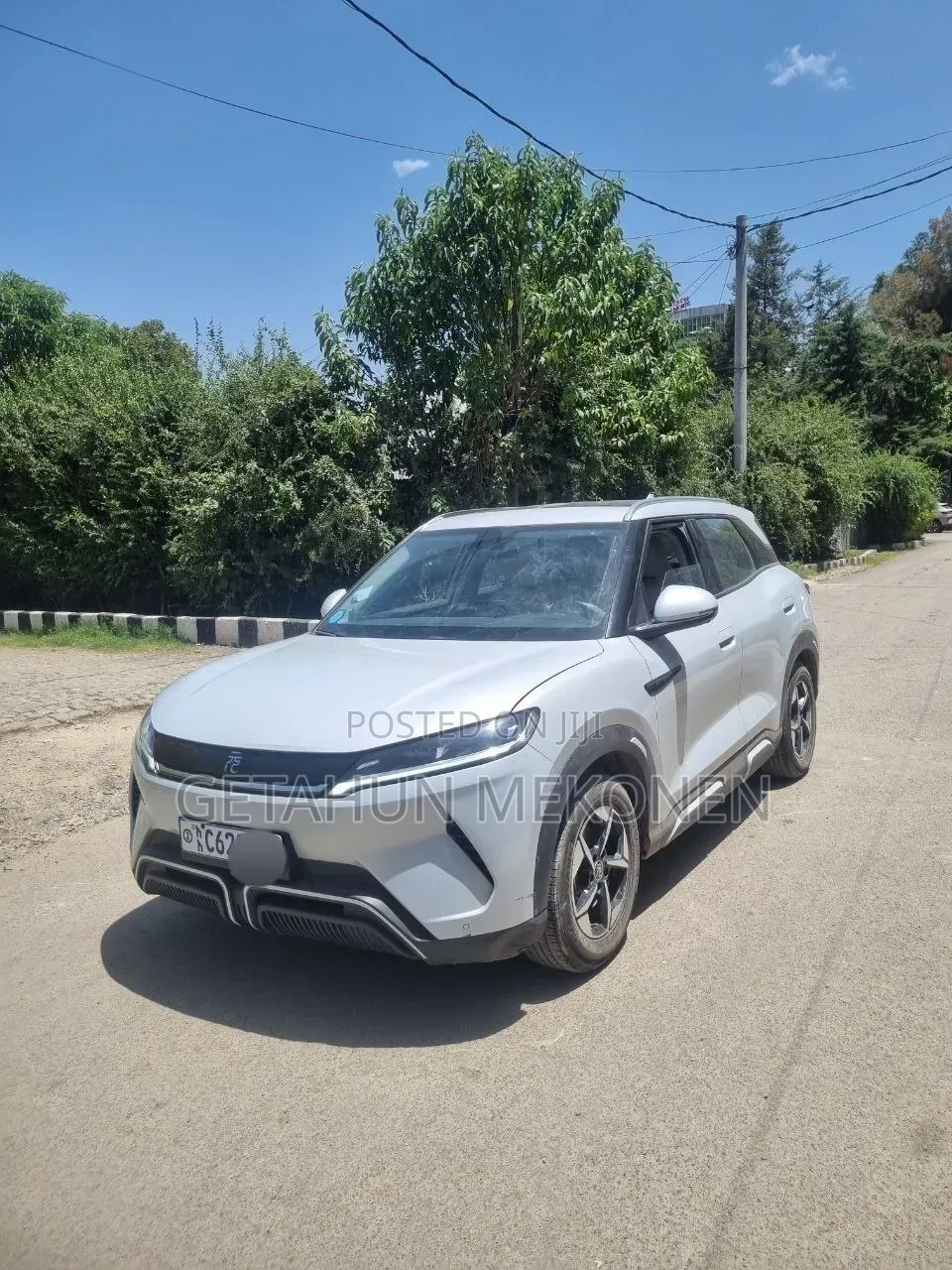 BYD Yuan Up 2025 Silver