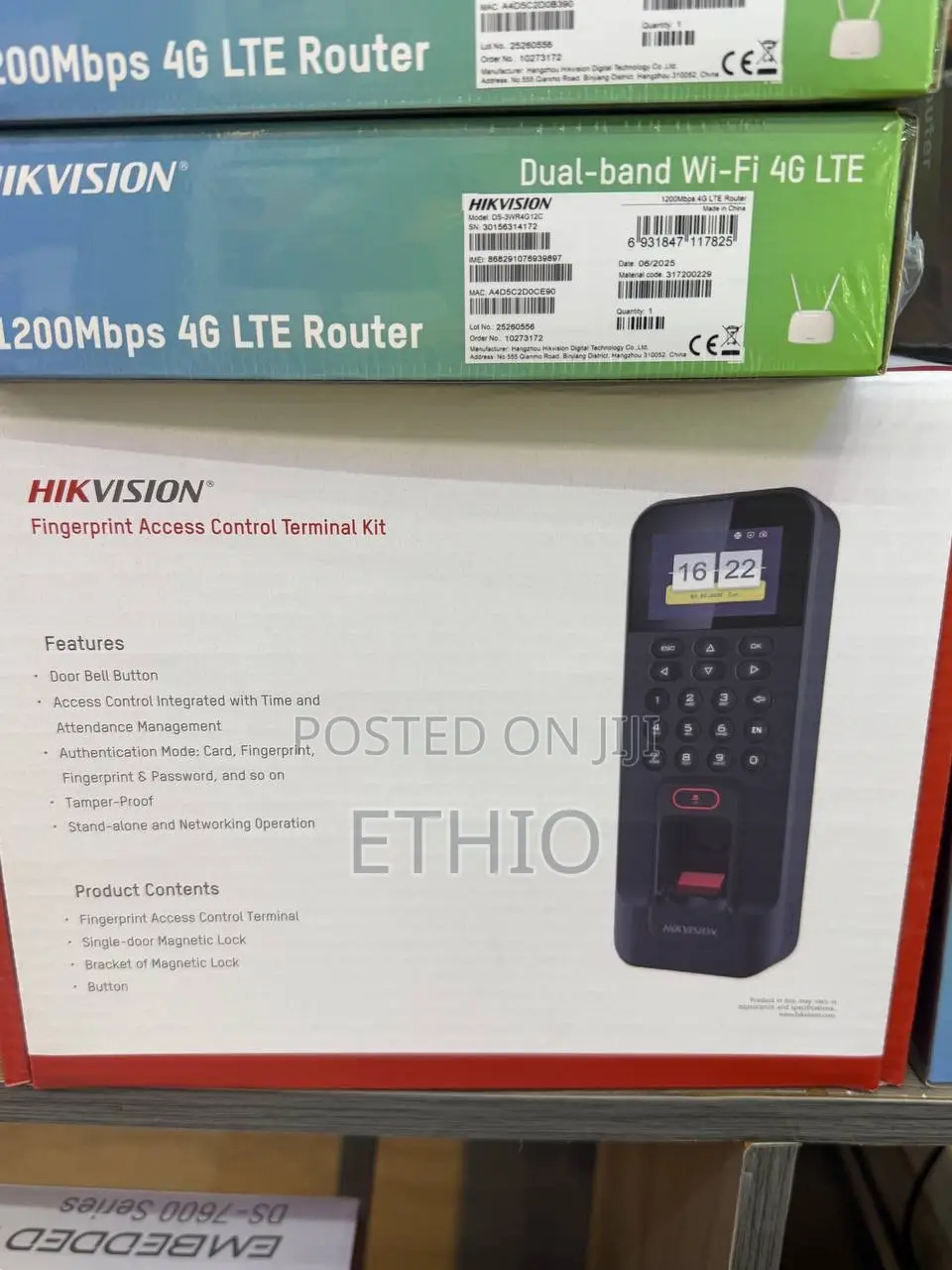 Time Attendance Finger Print (Battery Embedded)