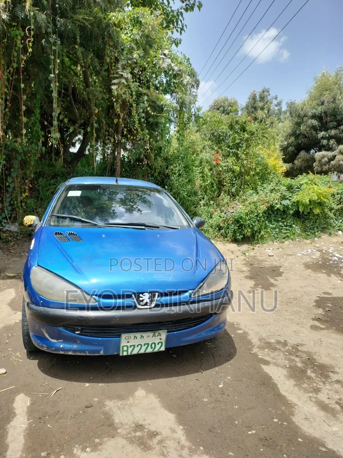 Peugeot 206 2008 Blue