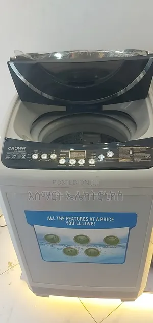 ክራውን 12ኪሎ አውቶማቲክ ማጠባያ