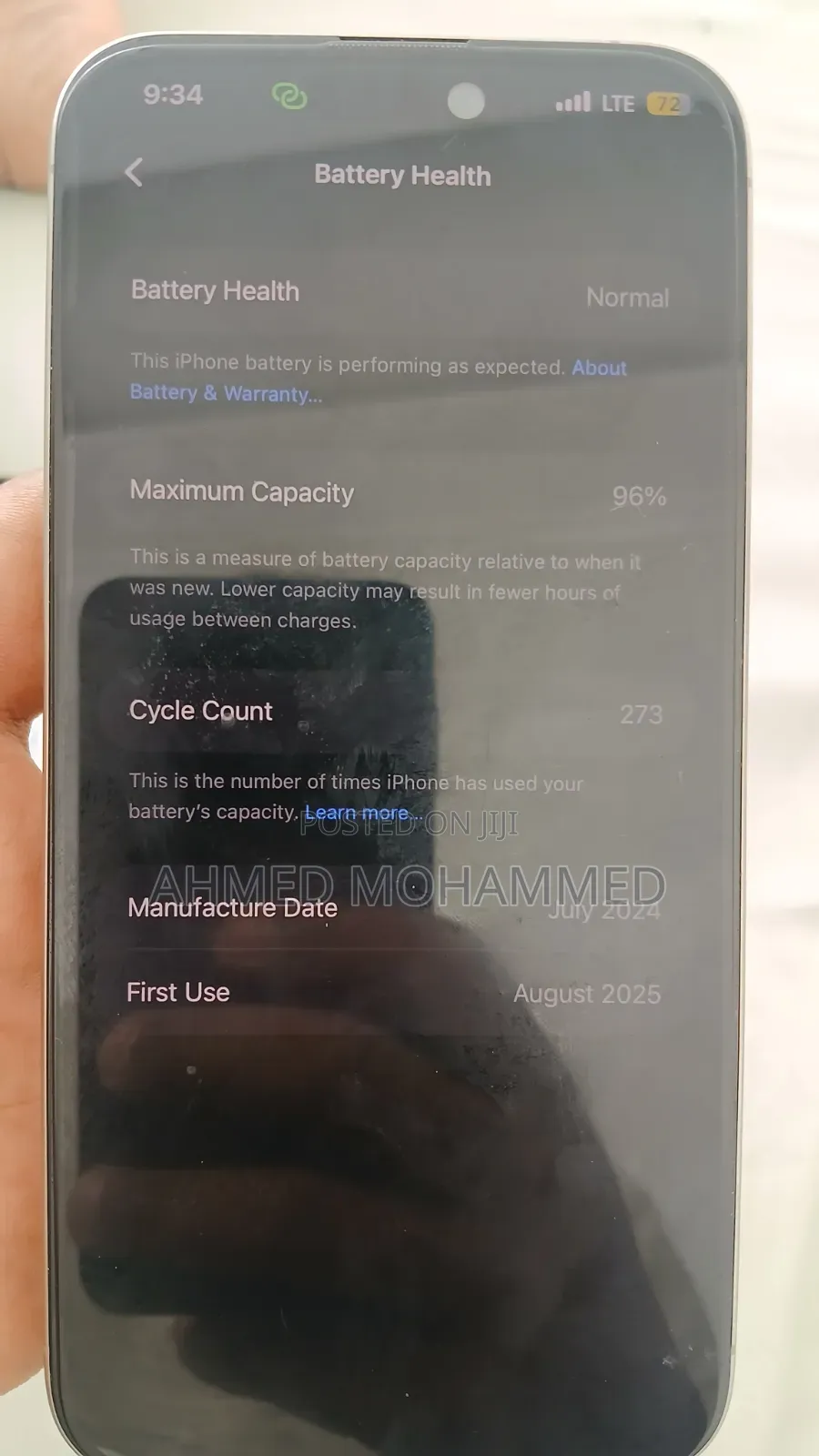 Apple iPhone 15 Pro Max 256 GB Silver