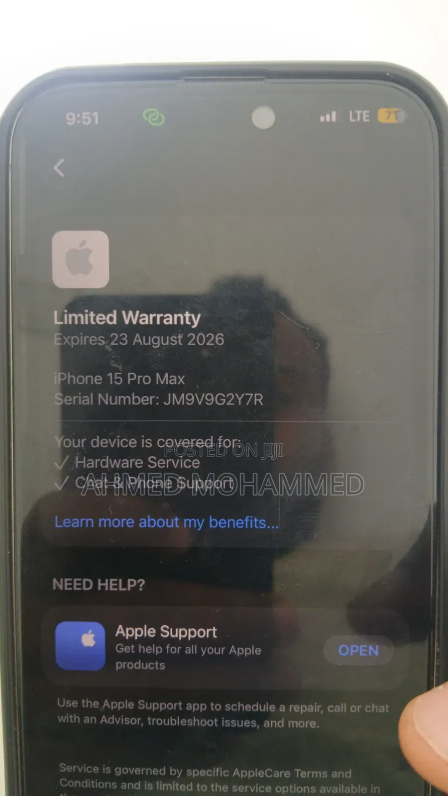 Apple iPhone 15 Pro Max 256 GB Silver