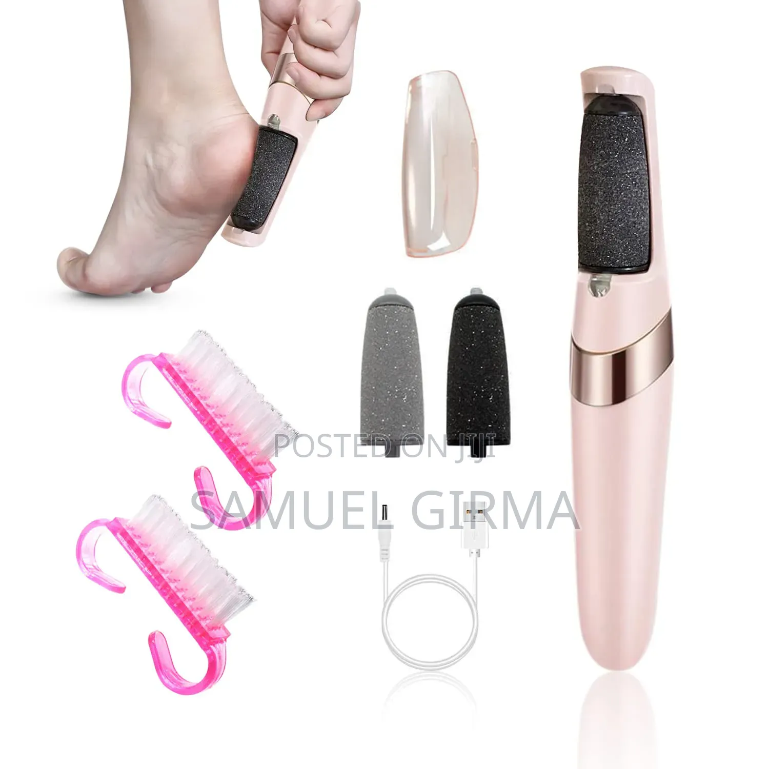 Easy Reach Design Electric Pedi Callous Remover