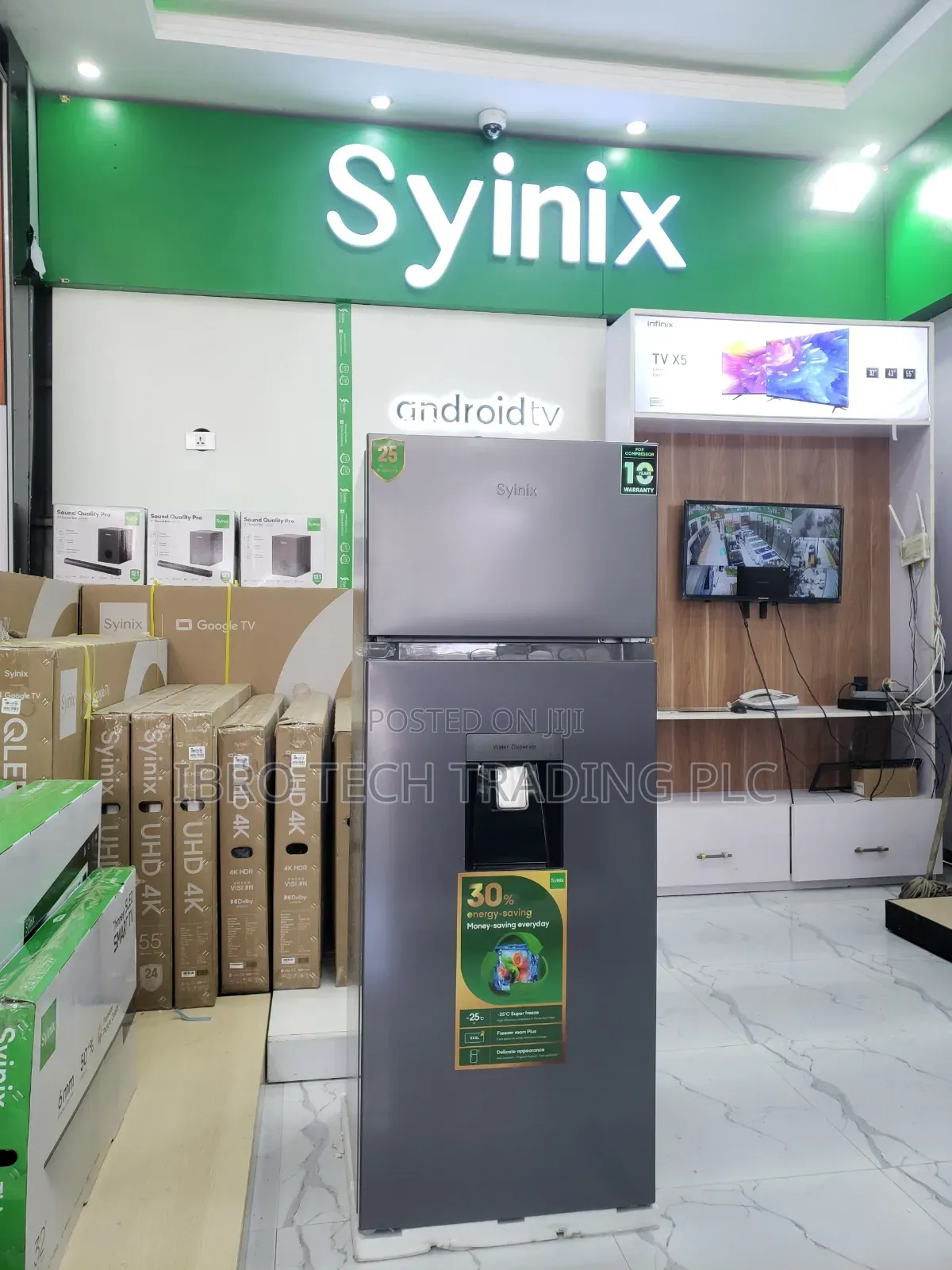 Syinix 275l Refrigerator