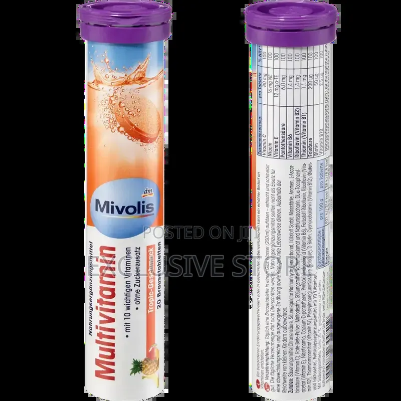 Mivolis Multivitamin Fizzy Tablets
