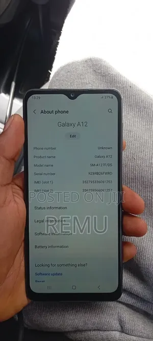 Samsung Galaxy A12 128 GB Black