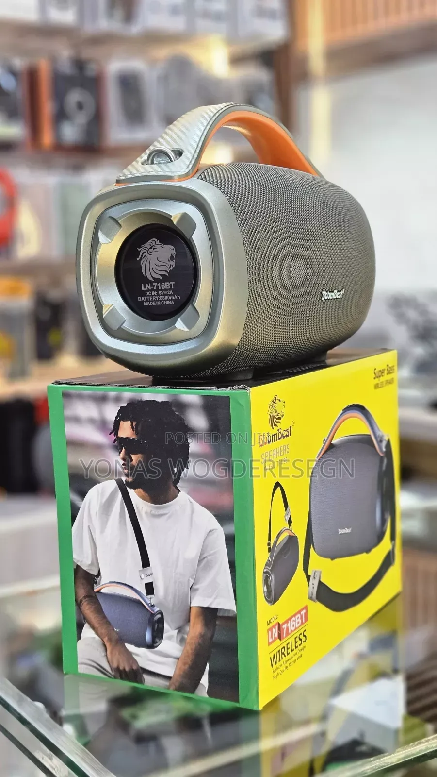 Boombest Ln716bt Portable Bluetooth Speaker