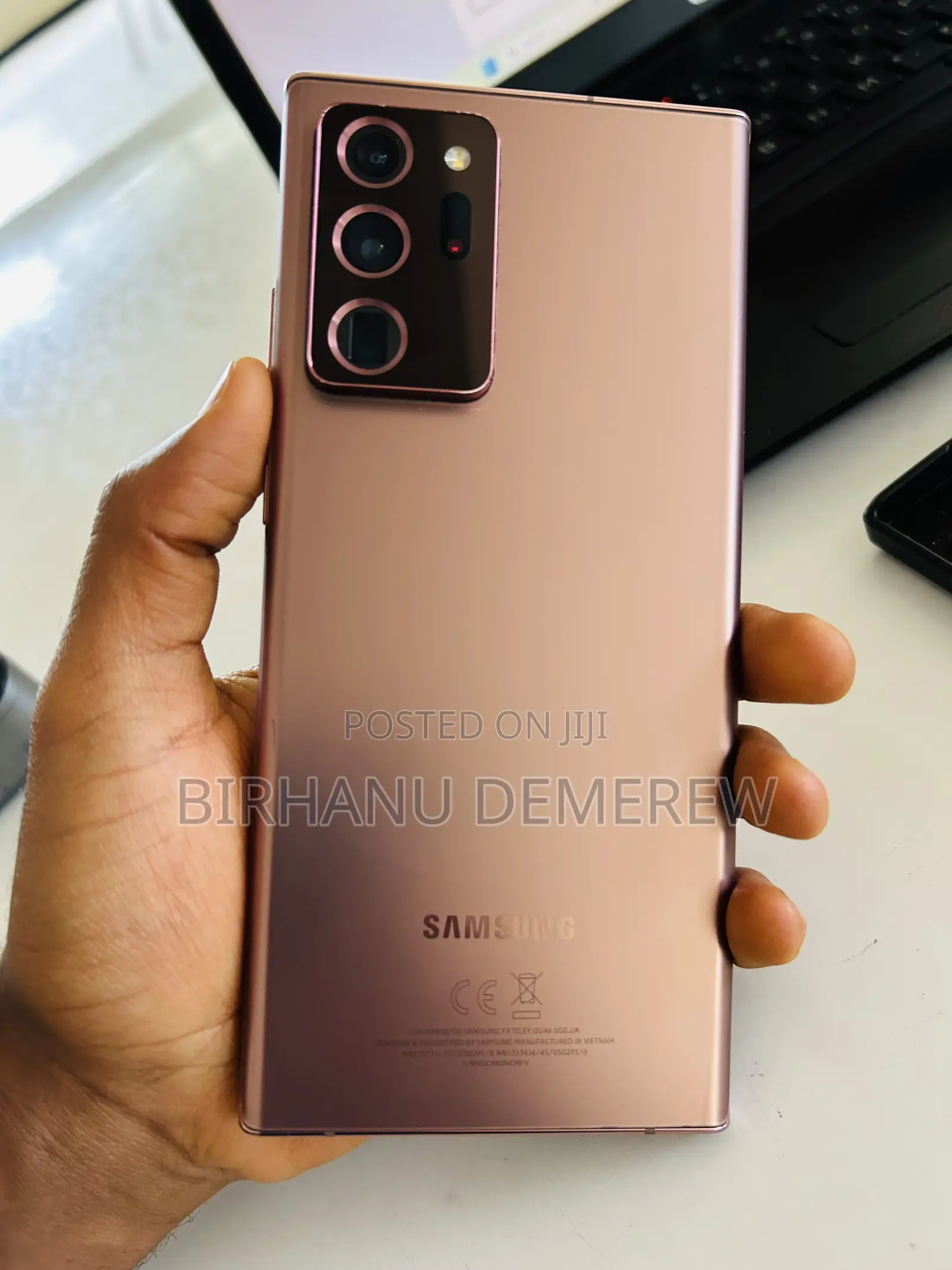 Samsung Galaxy Note 20 Ultra 5G 512 GB Rose Gold