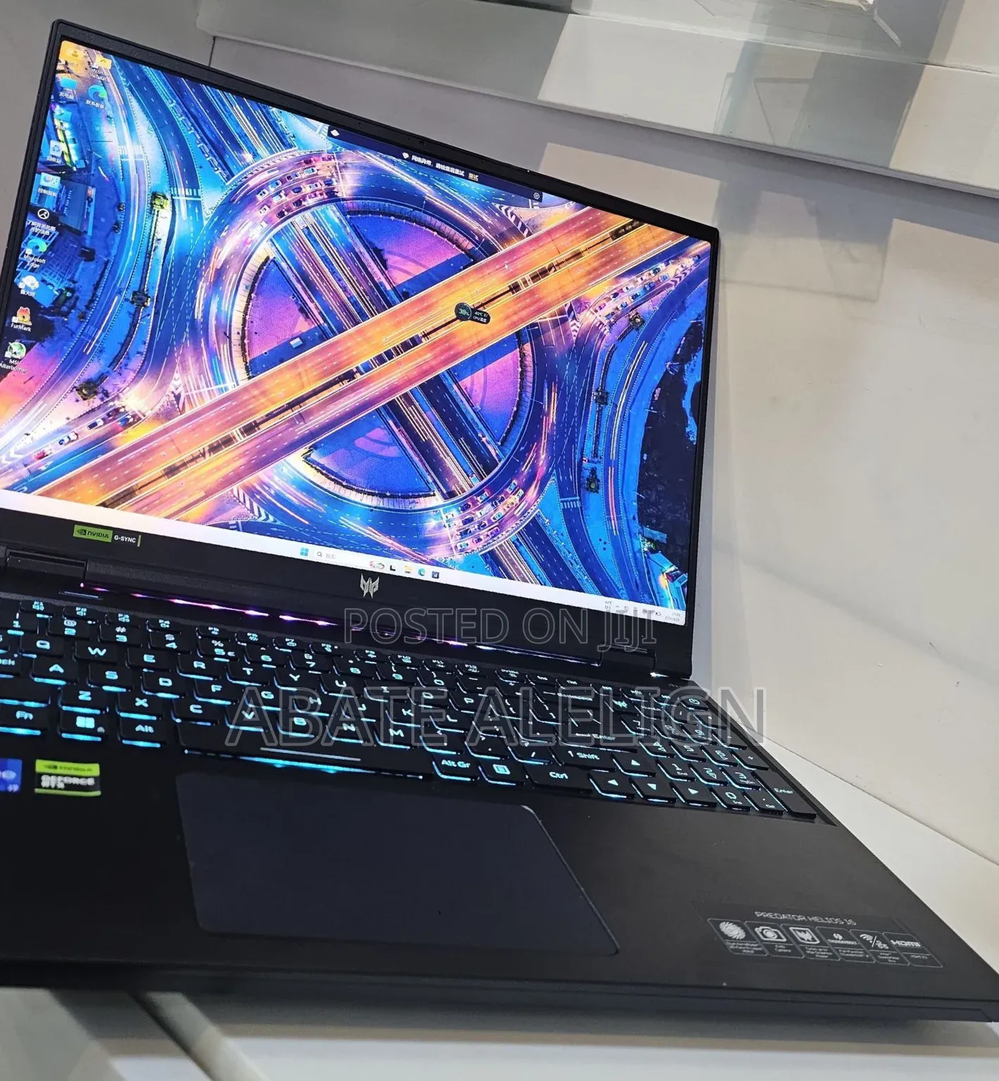 New Laptop Acer Predator Helios Neo 16 16GB Intel Core i7 SSD 1T