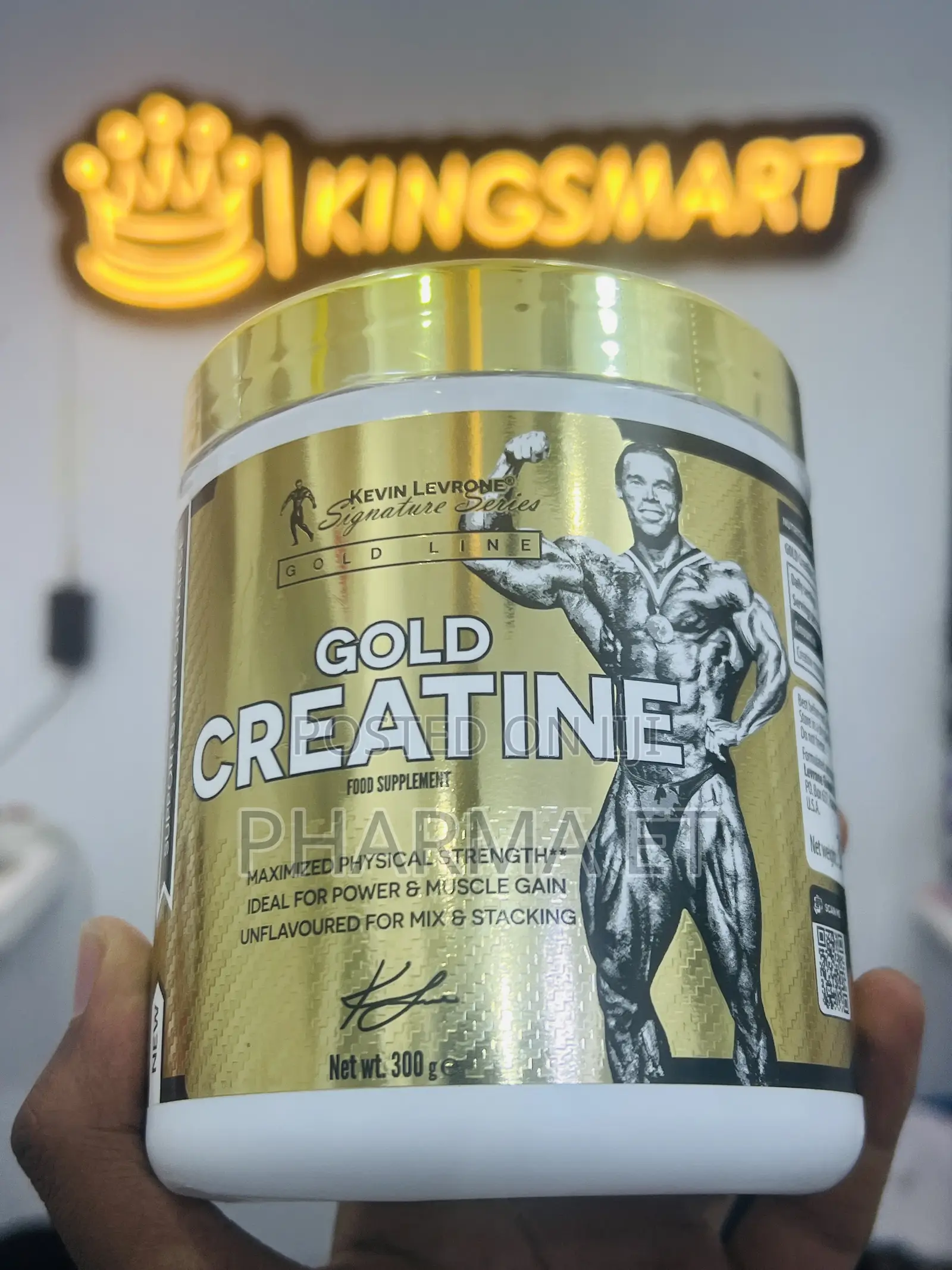 The All New Updated Kevin Leveron Creatine Monohydrate 300gm
