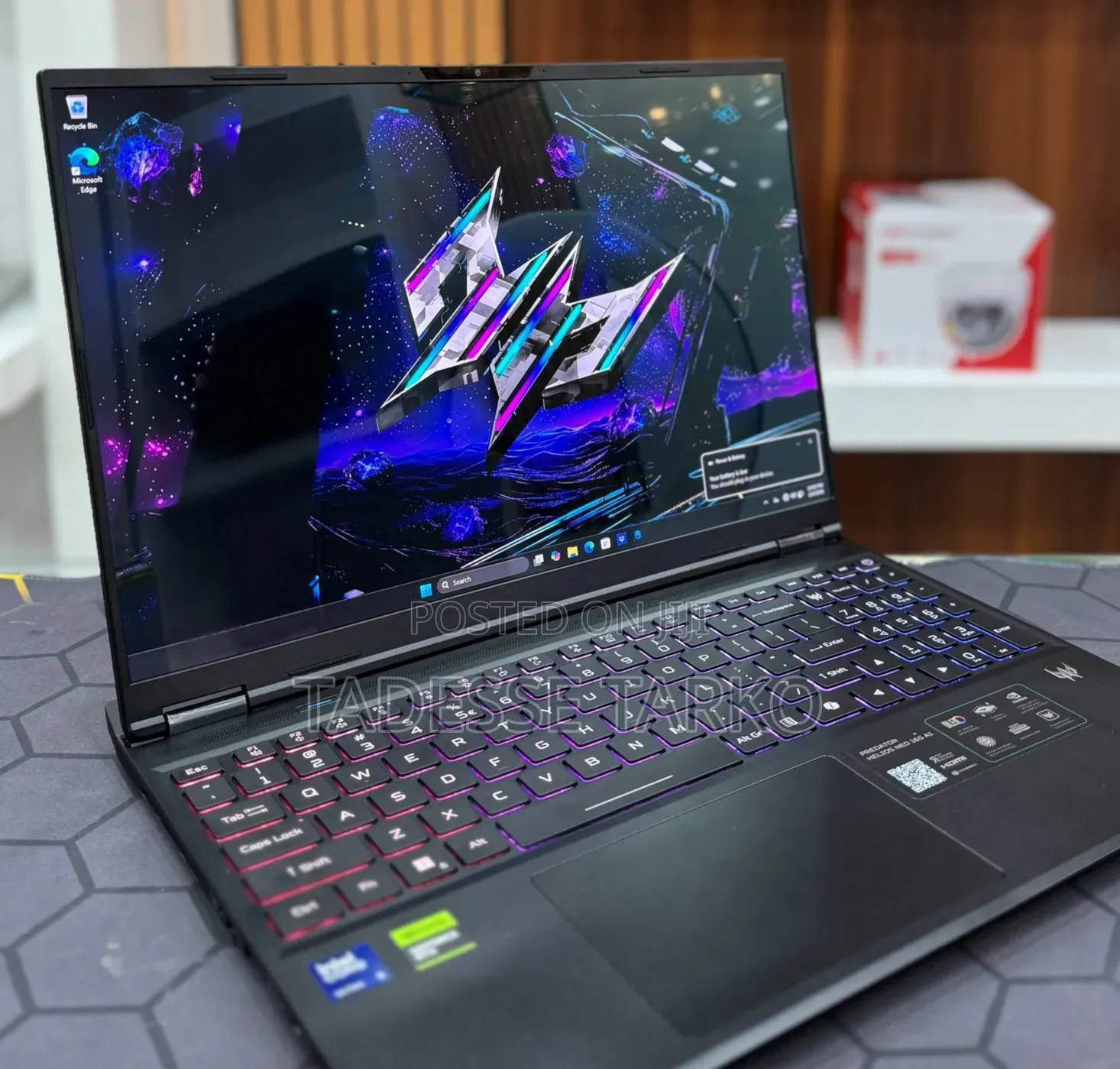 New Laptop Acer Predator Helios Neo 16 32GB Intel Core Ultra 9 SSD 1T