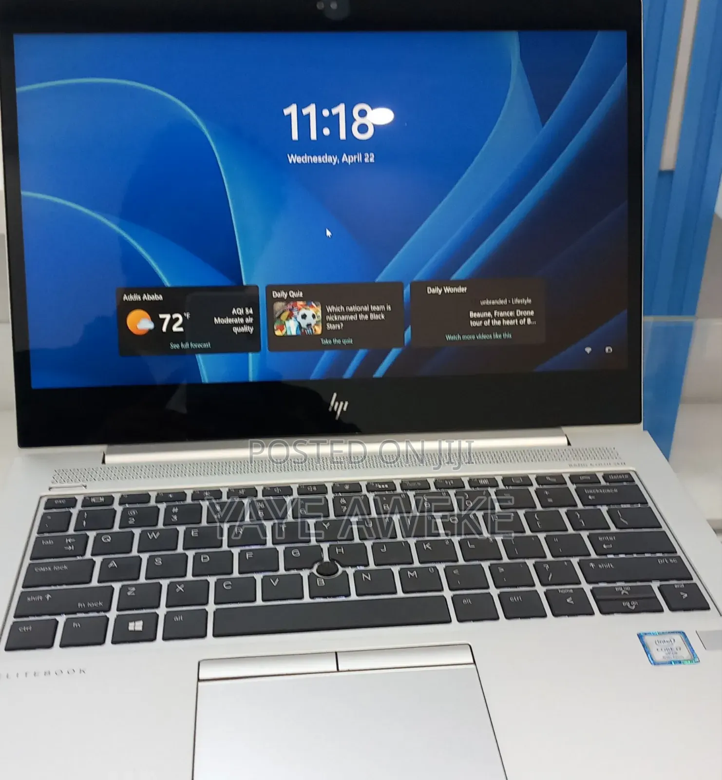 New Laptop HP EliteBook 840 G5 16GB Intel Core i7 SSD 512GB