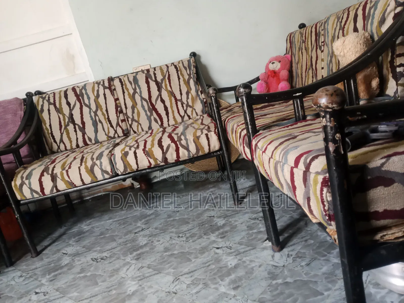 Metal Sofa Set