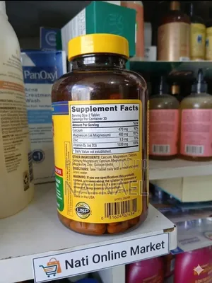 Nature Made Calcium Magnesium Zinc With Vitamin D3
