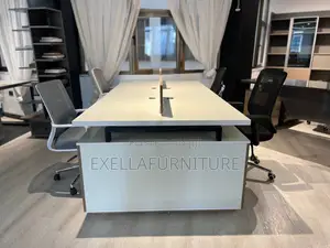 Workstation Table 4 Seater , ወርክስቴሽን ቴብል