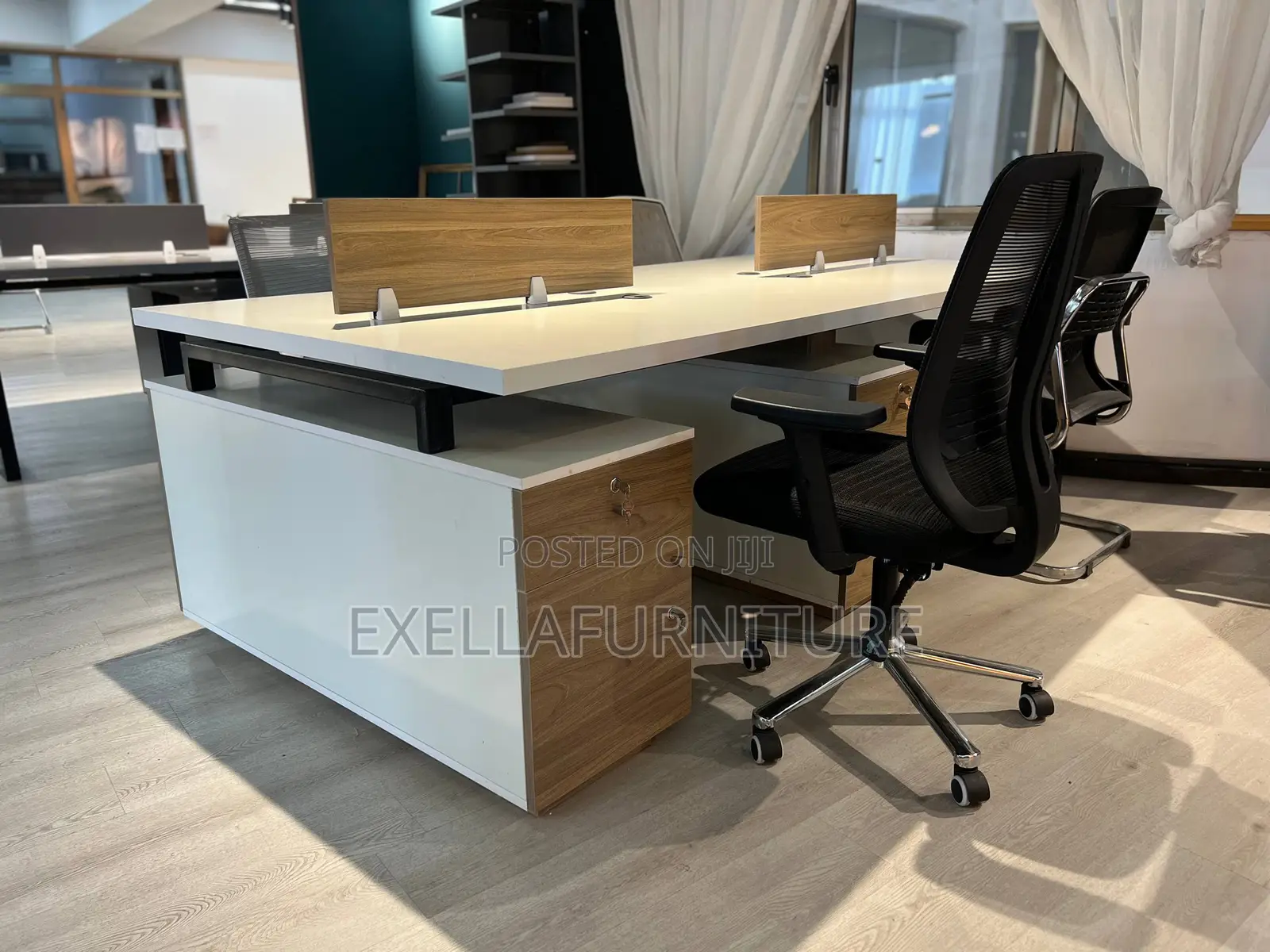 Workstation Table 4 Seater , ወርክስቴሽን ቴብል