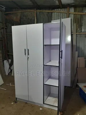 Full White Laminated Closet