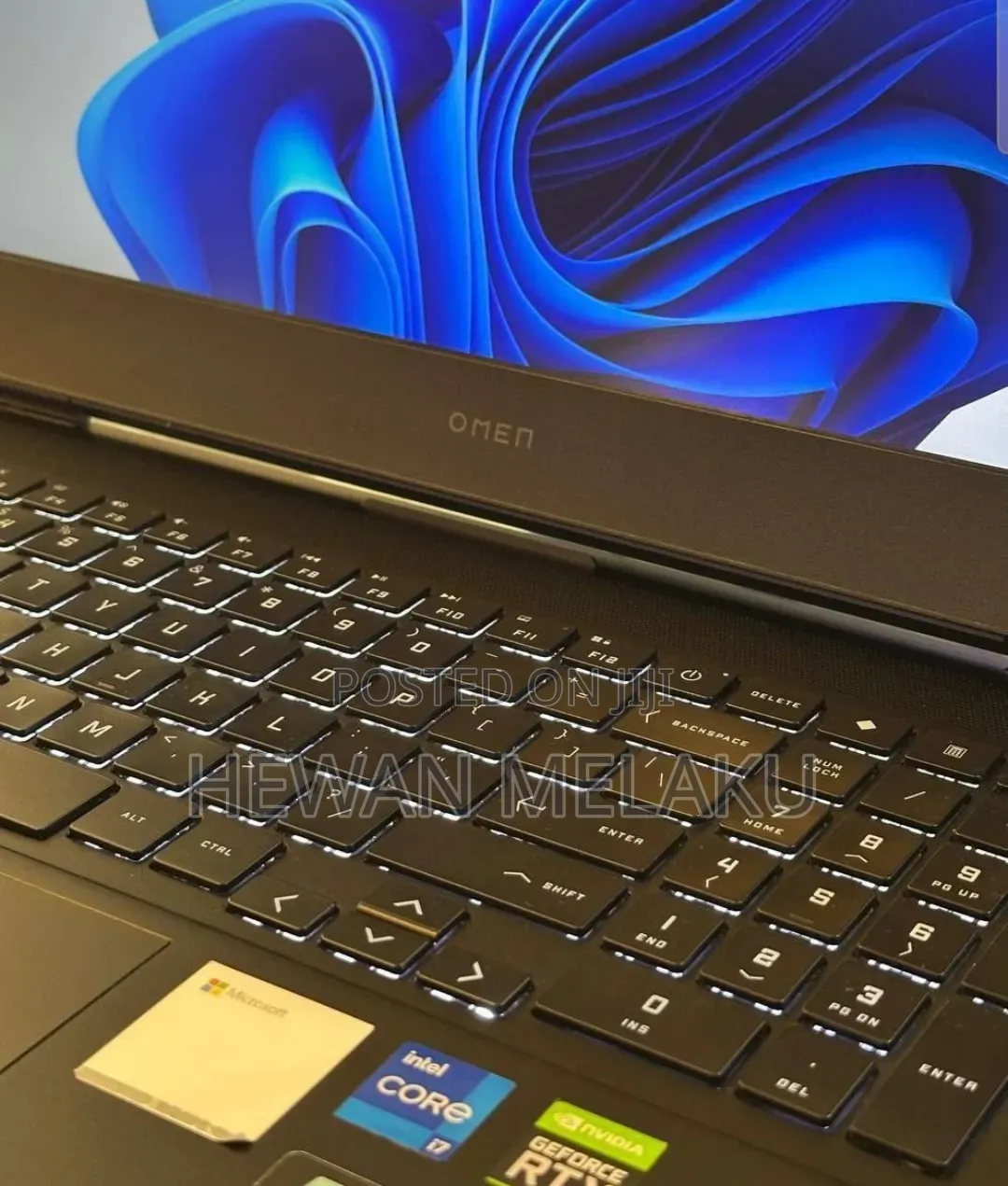 New Laptop HP Omen 16 16GB Intel Core i7 SSD 512GB
