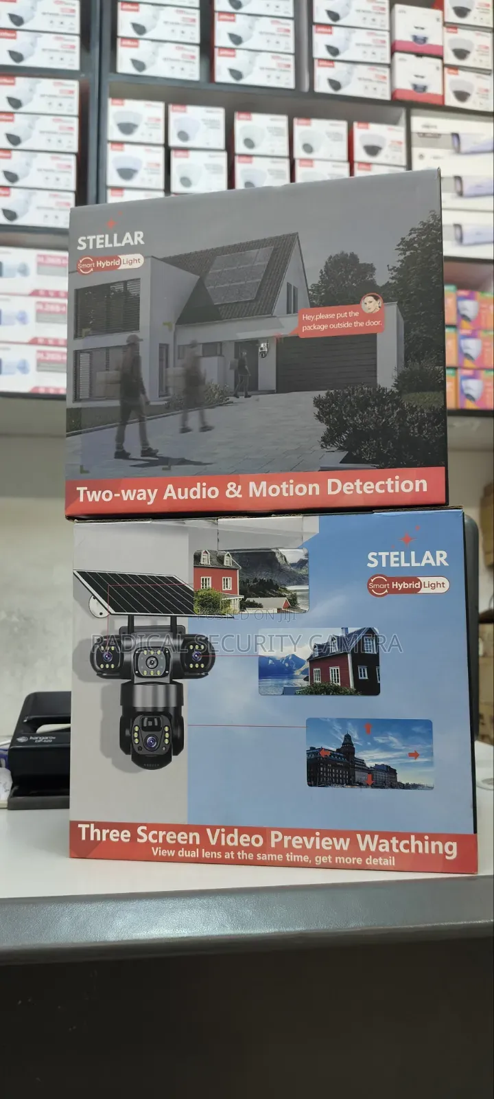 Stellar Solar Security Camera Sim Card Smaet Hybrid Light