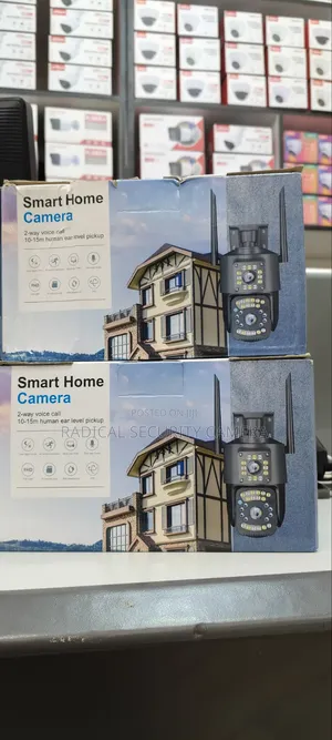 Smart Home Security Camera Double Lens