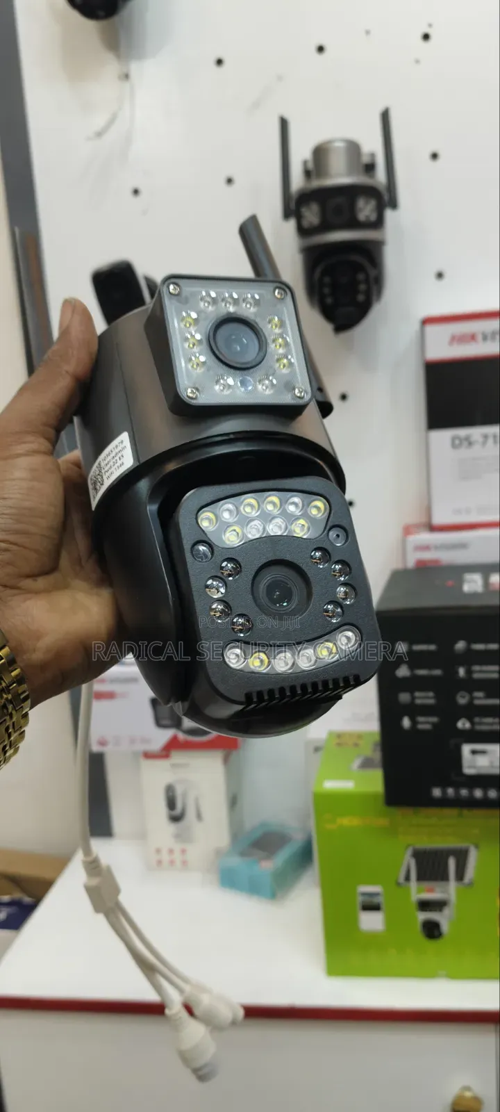 Smart Home Security Camera Double Lens