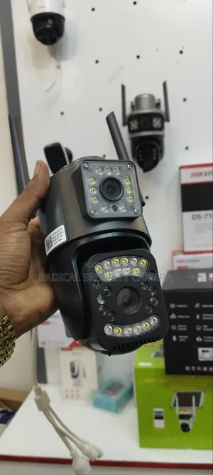 Smart Home Security Camera Double Lens