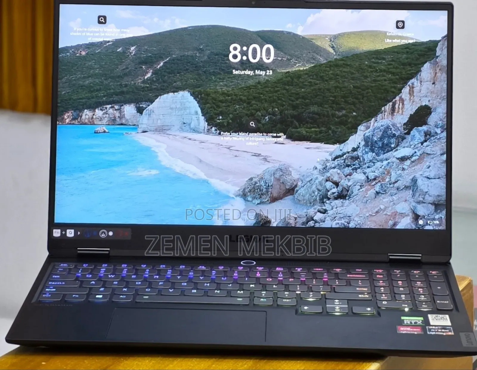 New Laptop Lenovo Legion 5 16GB AMD Ryzen 7 SSD 512GB