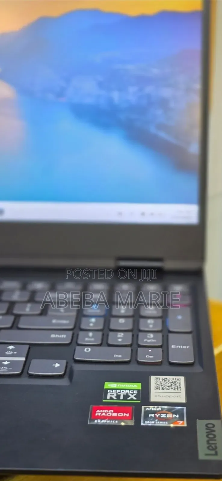 New Laptop Lenovo Legion 7 16GB AMD Ryzen 7 SSD 1T