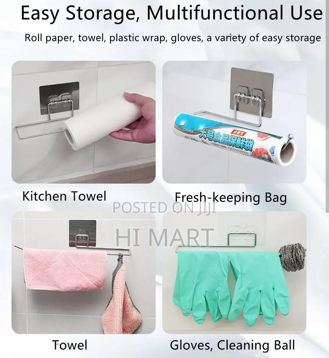 Multifunctional Toilet Towel Hanger