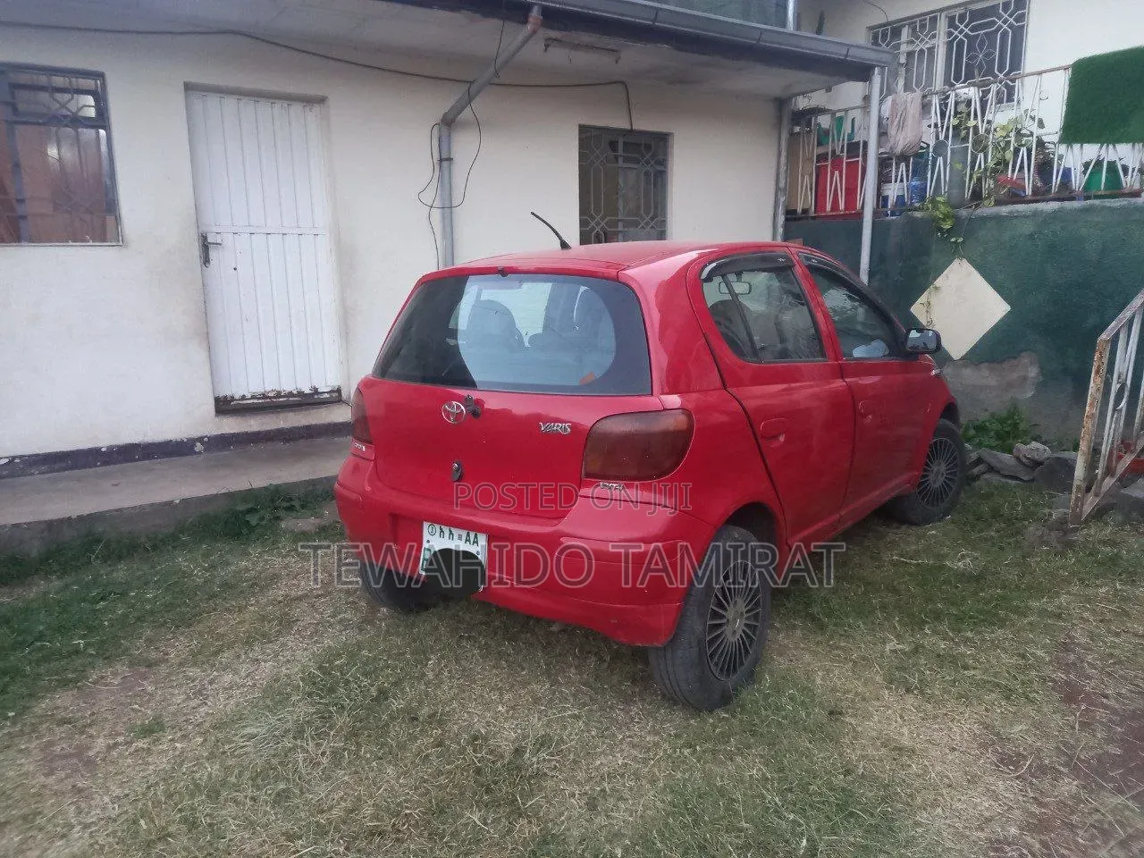 Toyota Vitz 2003 Red
