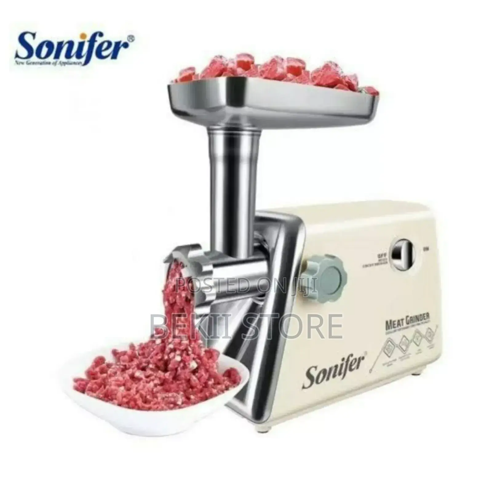 Sonifer Heavy Duty Electric Meat Grinder የስጋ መፈጫ