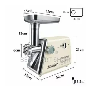 Sonifer Heavy Duty Electric Meat Grinder የስጋ መፈጫ