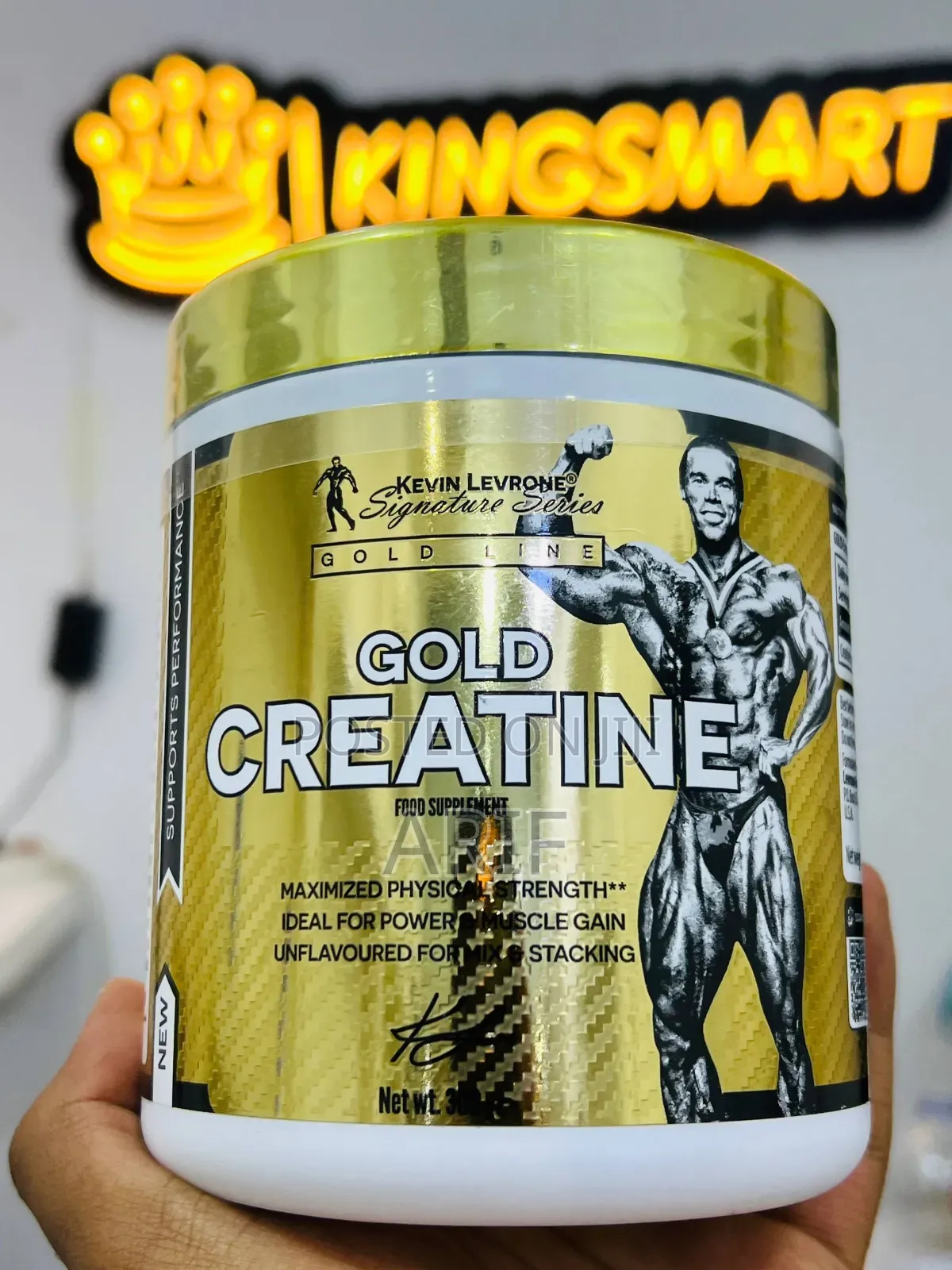 Creatine Monohydrate 60 Serving Unflavored Powder ( Kevine Levrone )