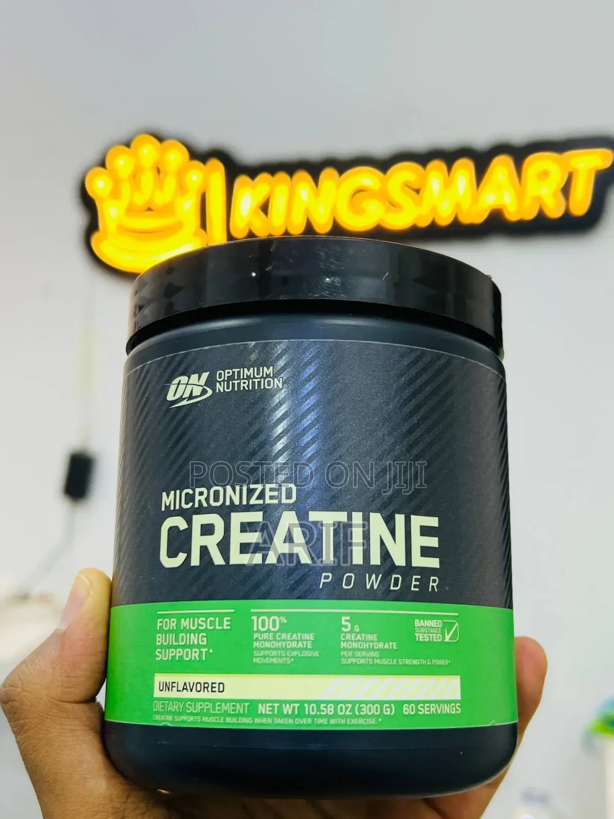 Micronised Creatine Monohydrate Powder 300gm 60 Serving