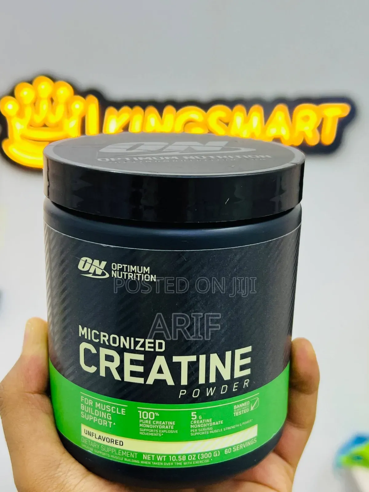 Optumum Nutrition Micronised Creatine Powder 100% Creatine Monohydrate