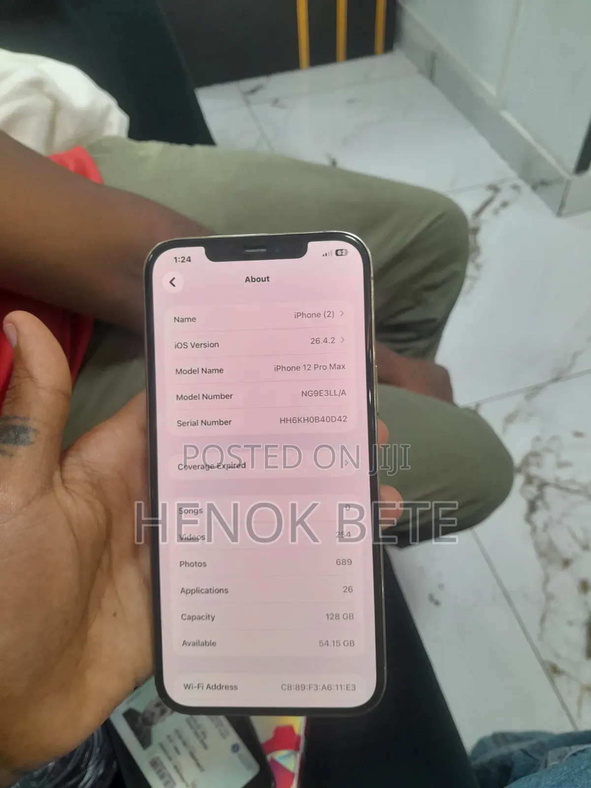 Apple iPhone 12 Pro Max 128 GB Silver