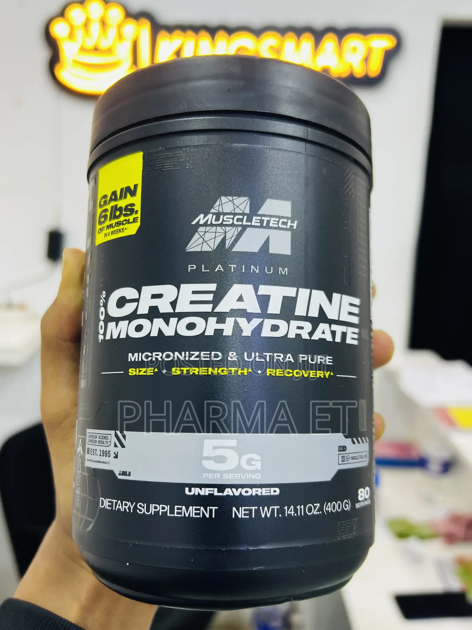 Increase High Intensity Workout Creatine Monohydrates