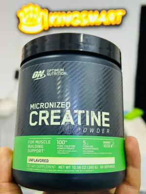 Micronised Creatine Monohydrate on 300gm 60 Serving