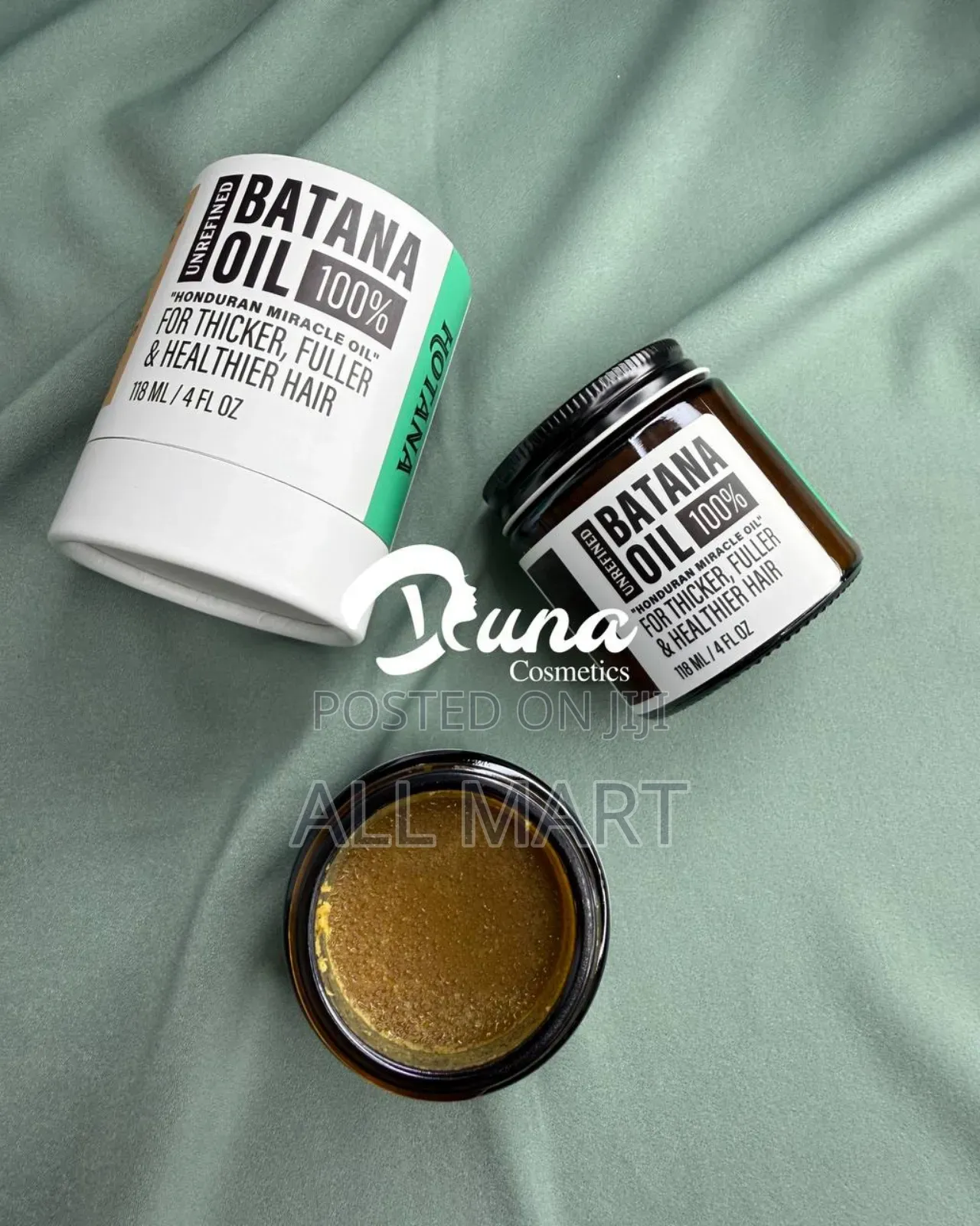 Hotana Batana Oil for Hair Growth Unrefined + Golden Batana |