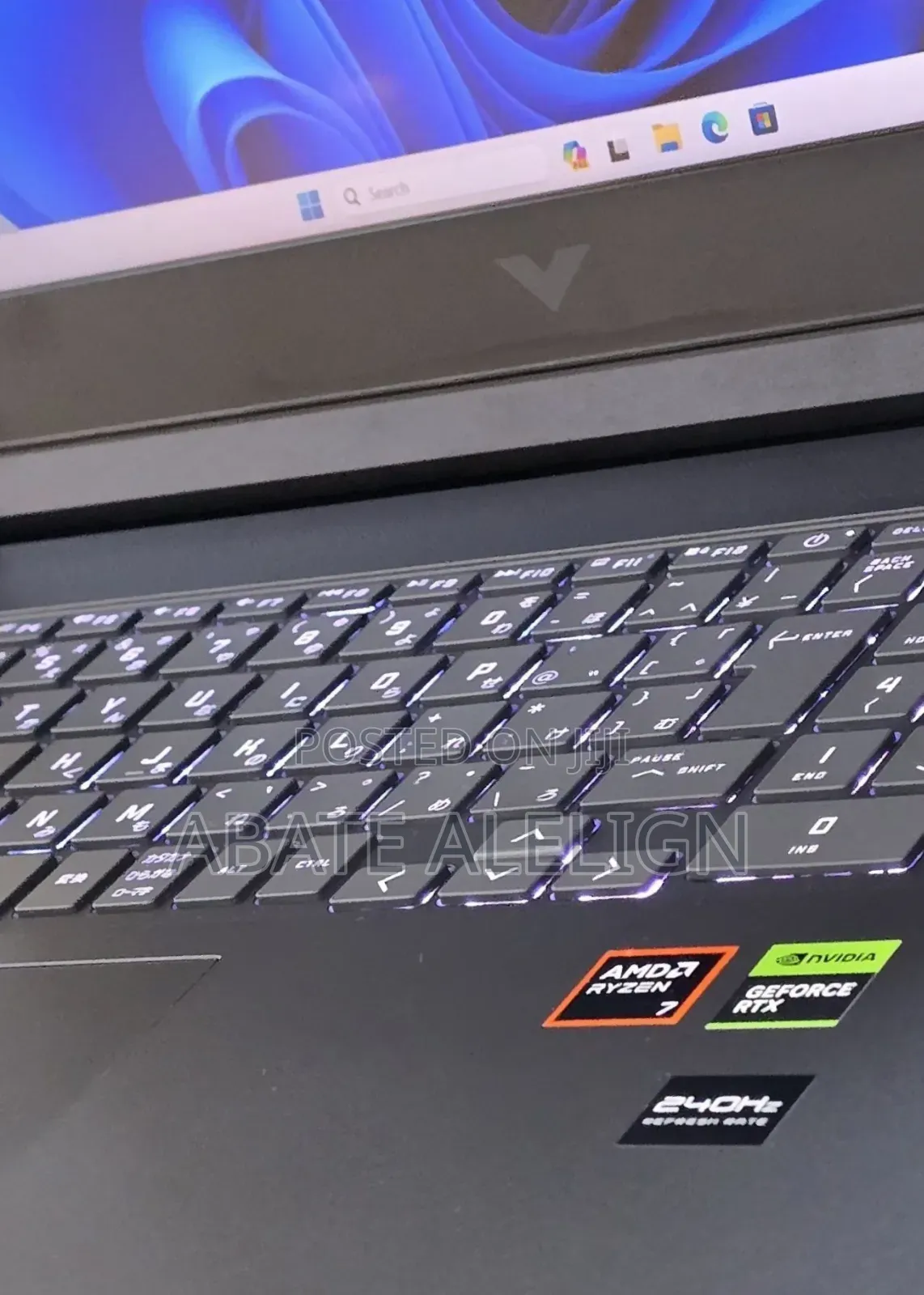 New Laptop HP Victus 15 16GB AMD Ryzen 7 SSD 1T