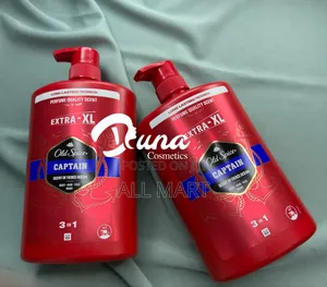 Old Spice Captain 3-in-1 Shower Gel for Hair, Face Body, 1000 Ml