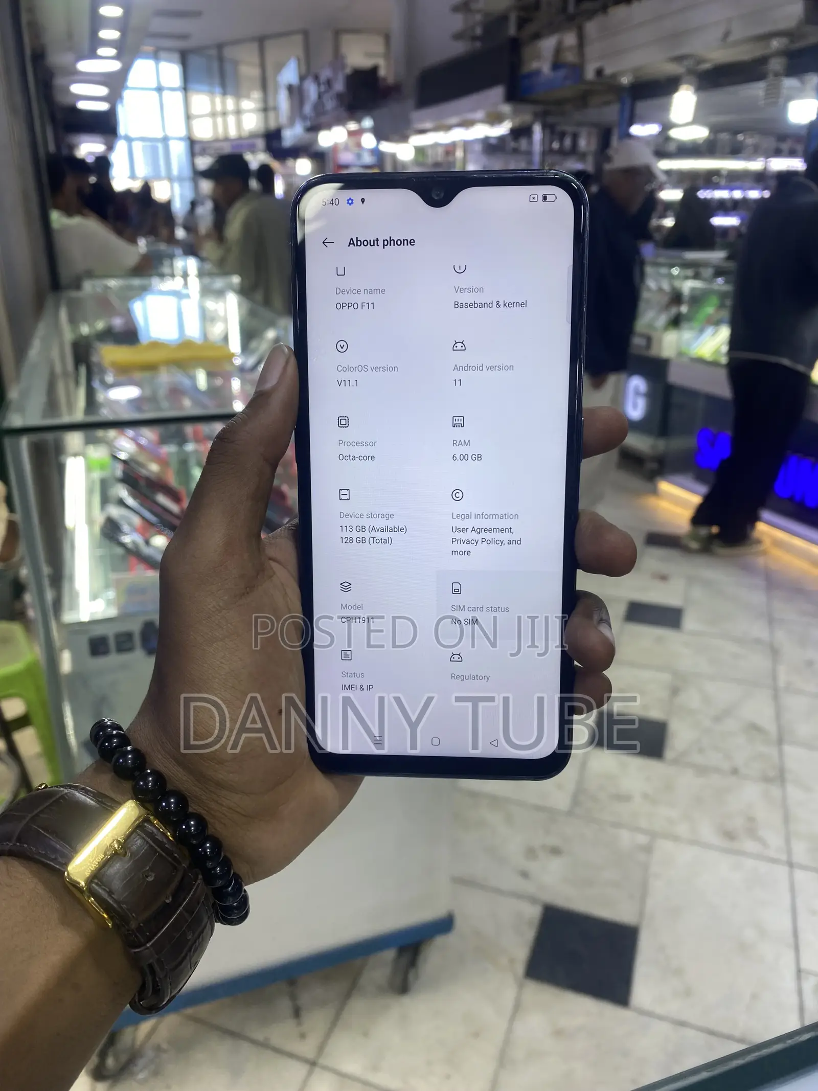 Oppo F11 128 GB Blue