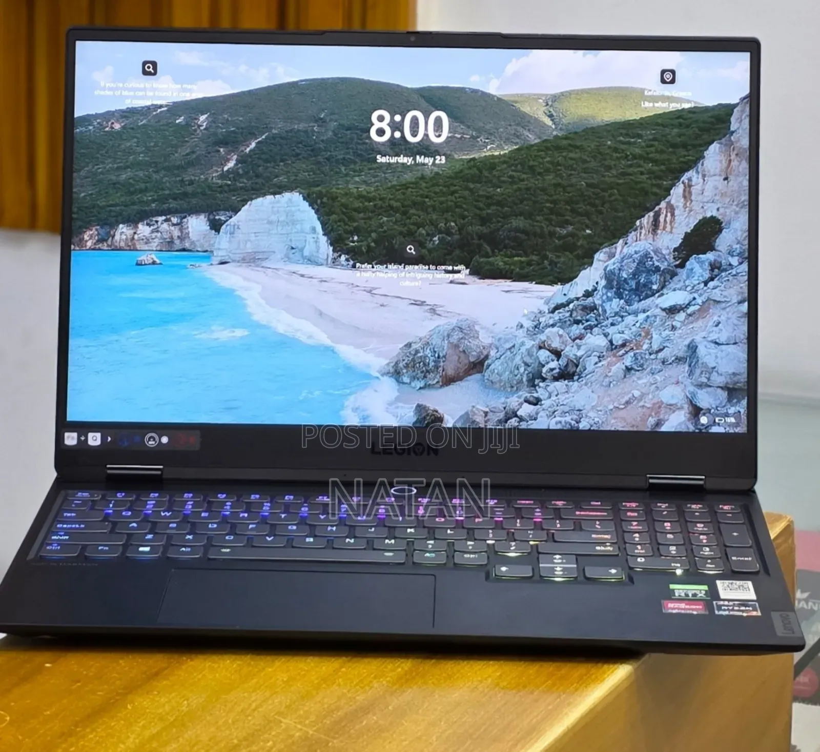 New Laptop Lenovo Legion Slim 5 16GB AMD Ryzen 7 SSD 512GB