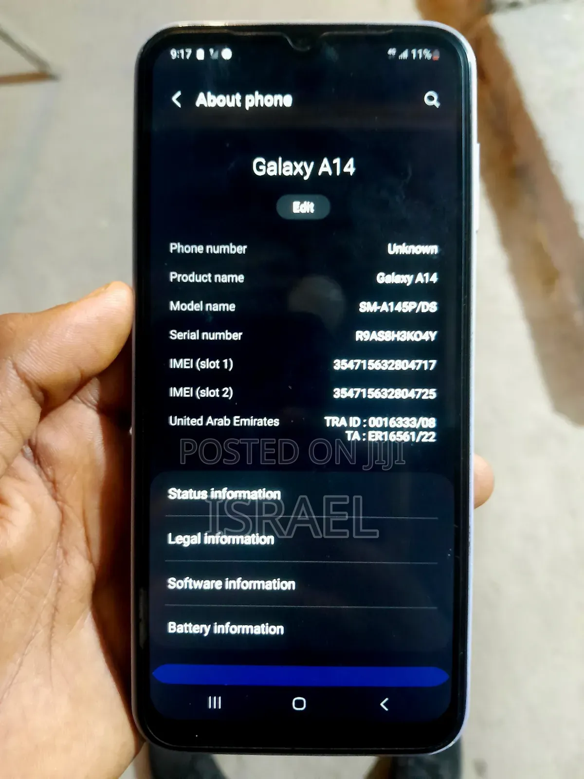 New Samsung Galaxy A14 128 GB