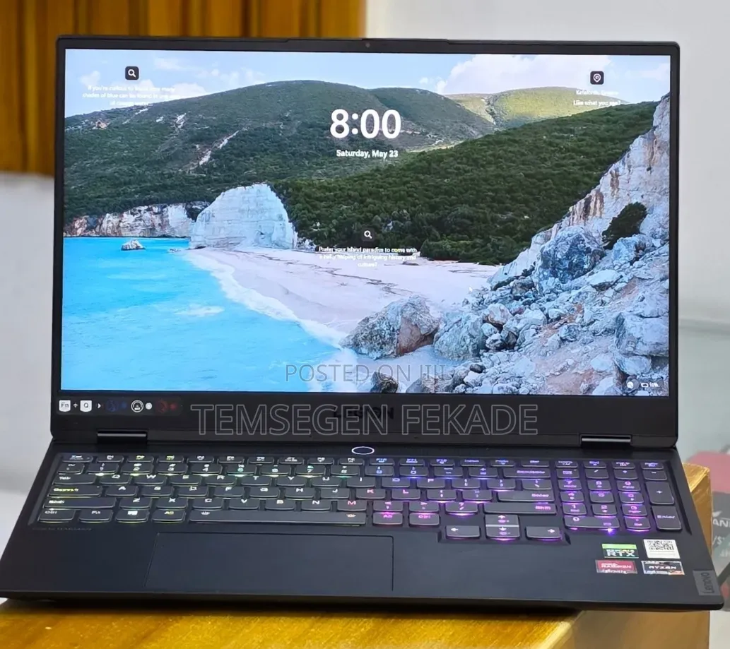 New Laptop Lenovo Legion 7 16GB AMD Ryzen 7 SSD 512GB