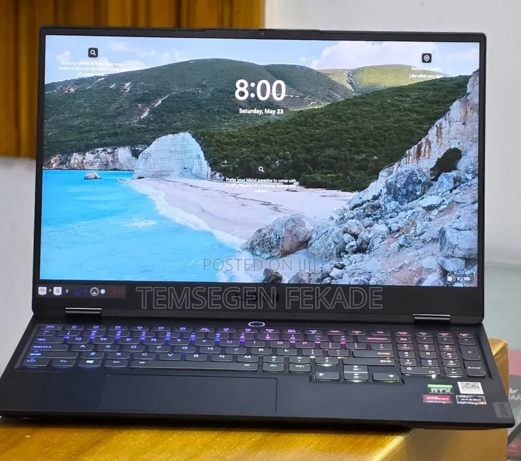 New Laptop Lenovo Legion 7 16GB AMD Ryzen 7 SSD 512GB