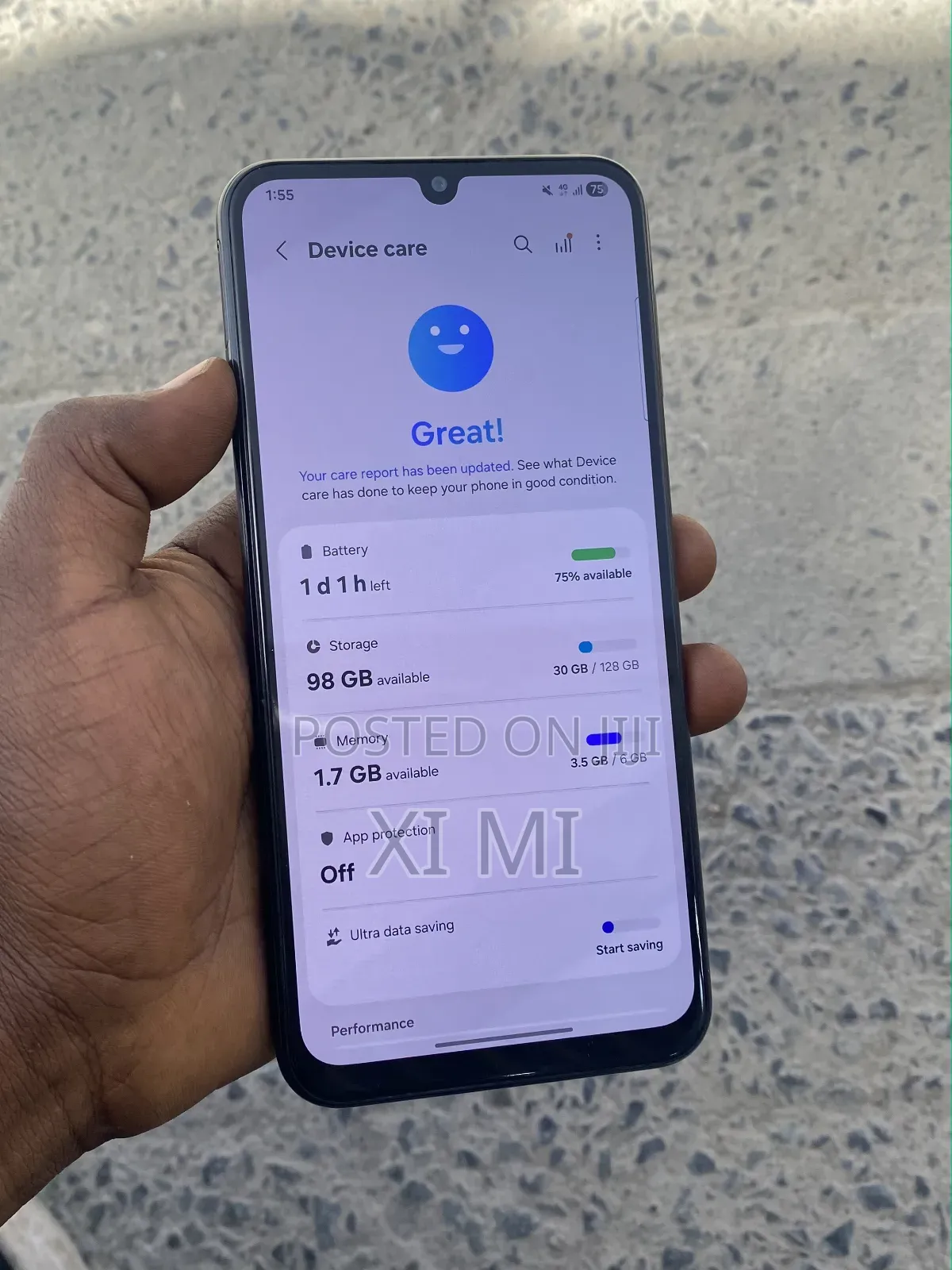 Samsung Galaxy M34 5G 128 GB Blue