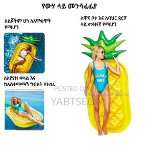 Inflatable Pool Air Mattress, 185 X 85 Cm