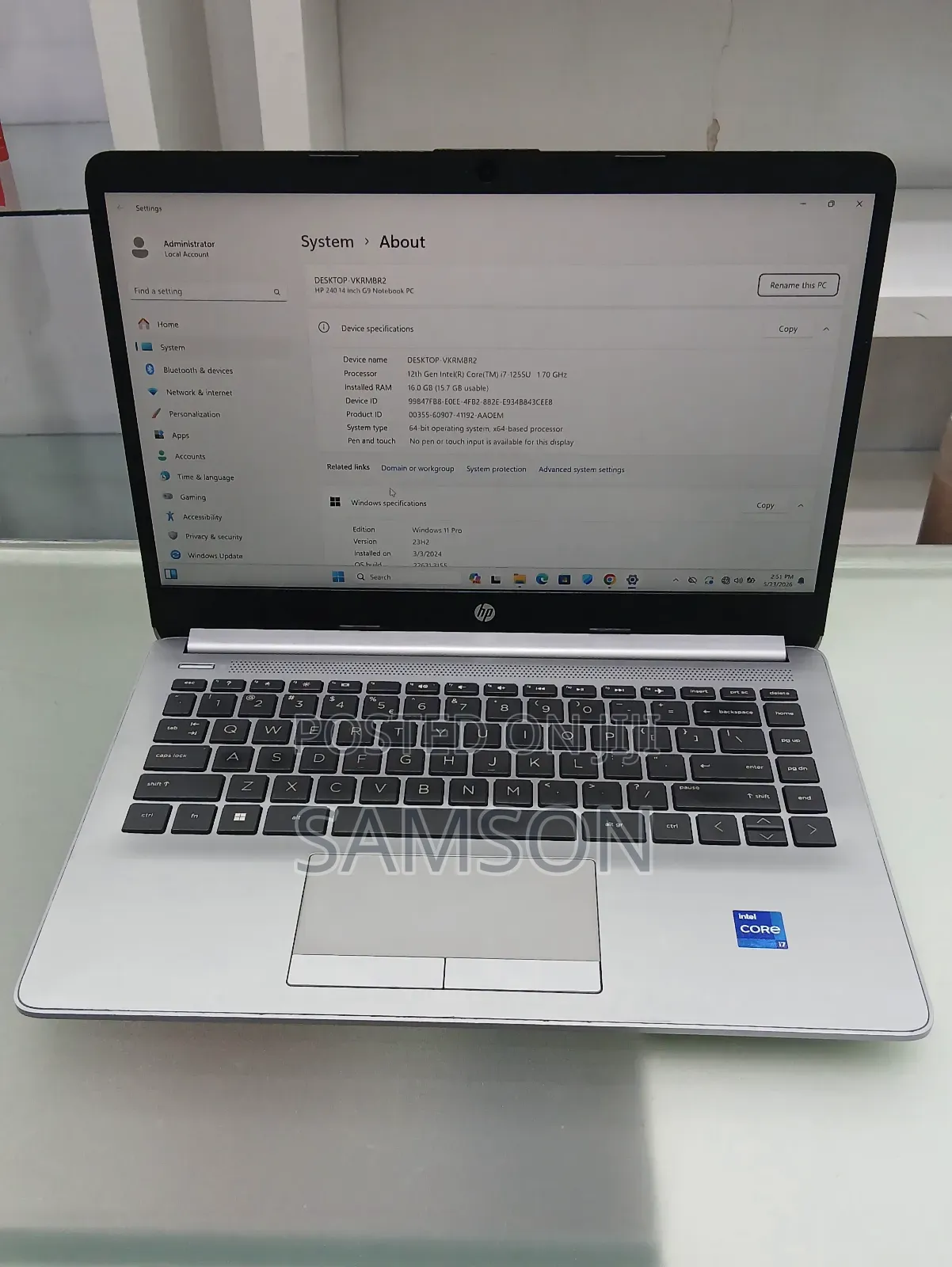 New Laptop HP Stream Notebook 1GB Intel Core i7 SSD 512GB